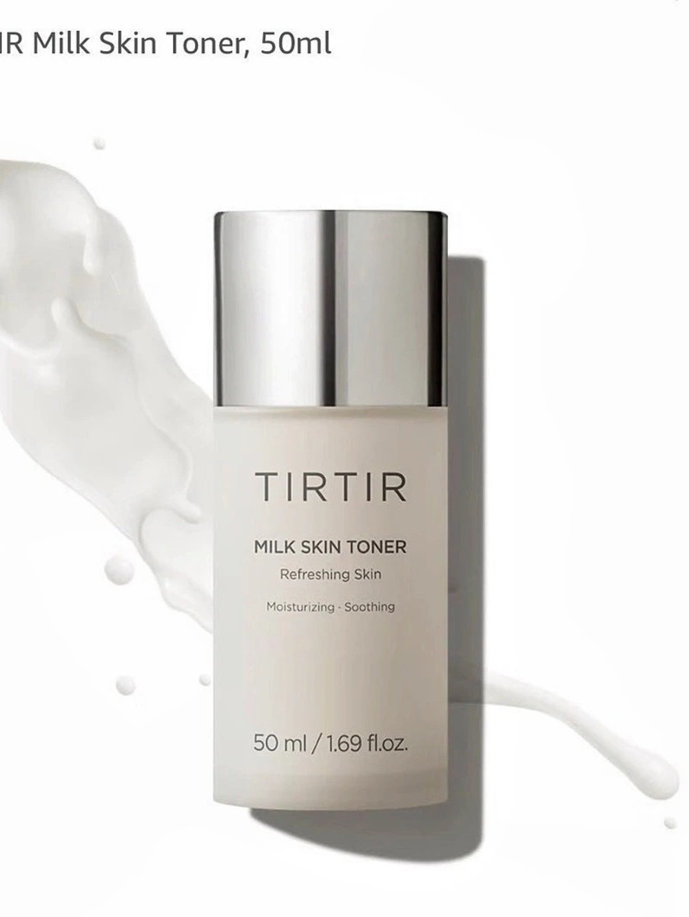 TIRTIR Milk Skin Toner 50ml Hydrating Facial Toner NWT